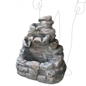 Rock Fountain 55x41x61cm