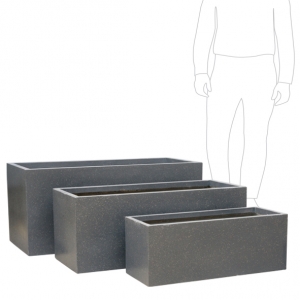Litework Euro Trough Set 3: Black Terrazzo (LT302BSS3 - No Selection Required)