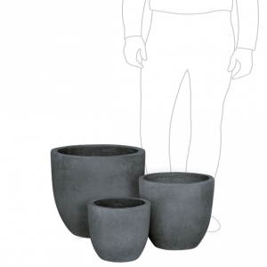 Egg Pot Set 3: RoCo Black (RC027WBS3 - No Selection Required)