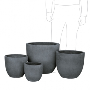 Egg Pot Set 4: RoCo Black (RC027WBS4 - No Selection Required)