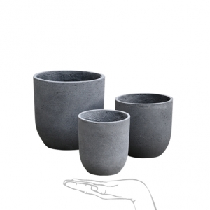 Bullet Pot Set 3: RoCo Black (RC037WBS3 - No Selection Required)